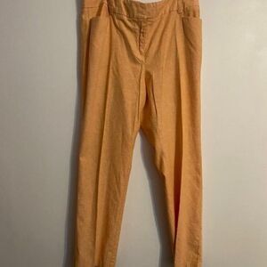 New York & Company Linen blend straight leg pants, size 14